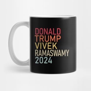 DONALD TRUMP VIVEK RAMASWAMY 2024 Mug